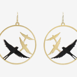 Pendientes Pájaros Dorados - Thumbnail Image 1